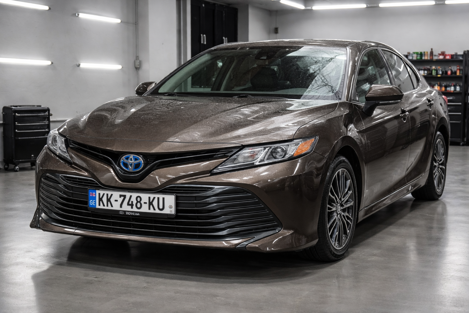 Toyota Camry Hybrid rental in Tbilisi Georgia