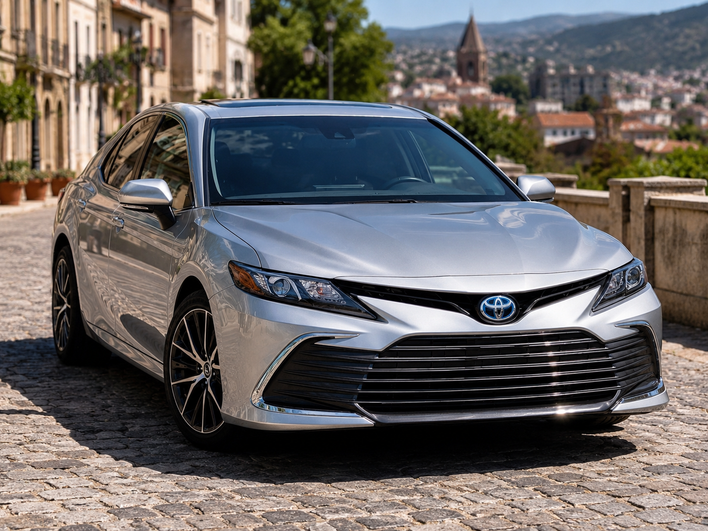 Toyota Camry Hybrid rental in Tbilisi Georgia