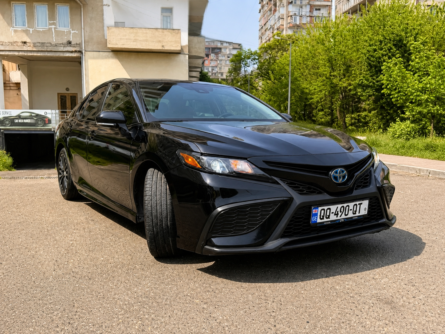 Toyota Camry Hybrid rental in Tbilisi Georgia